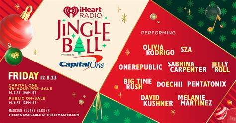 Unveiling the Jingle Ball Lineup: Surprise Performers and Holiday Hits