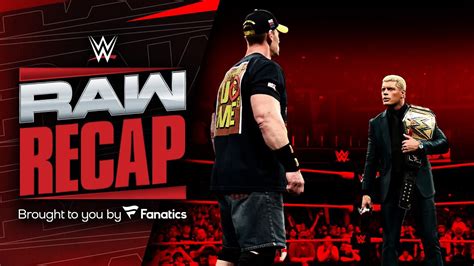 John Cena Wants To Ruin Wrestling Jey Uso Wants To Shock The World Raw Recap March 24 2025 John Cena Wants To Ruin Wrestling Jey Uso Wants To Shock The World Raw Recap March 24 2025