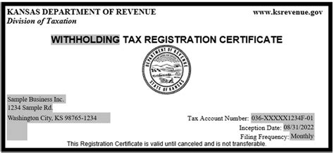 Kansas Department Of Revenue Kw 100 Kansas Withholding Tax Guide Kansas Department Of Revenue Kw 100 Kansas Withholding Tax Guide