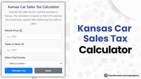 Kansas Tax Calculator