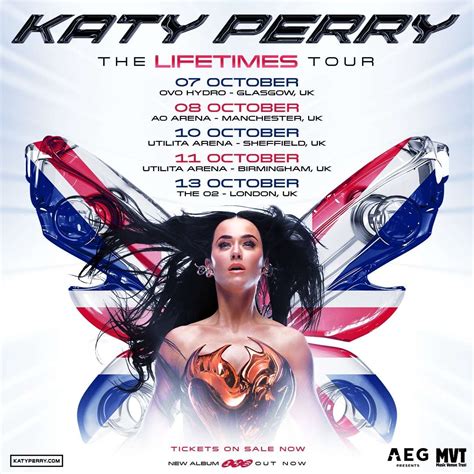 Katy Perry Tour Dates 2024 Uk Lizzy Querida