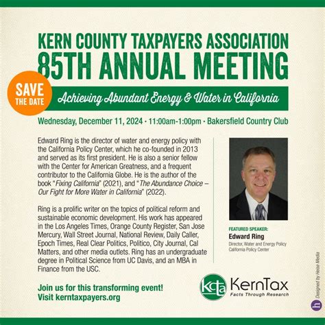 Kern County Taxpayers Association Kern County Taxpayers Association Kern County Taxpayers Association Kern County Taxpayers Association