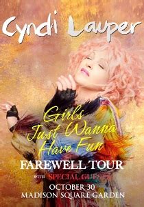 Lauper Brings Girls Just Wanna Have Fun Farewell Tour To Vancouver Vancouver Sun Lauper Brings Girls Just Wanna Have Fun Farewell Tour To Vancouver Vancouver Sun