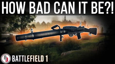 Least Used Machine Gun In Battlefield 1
