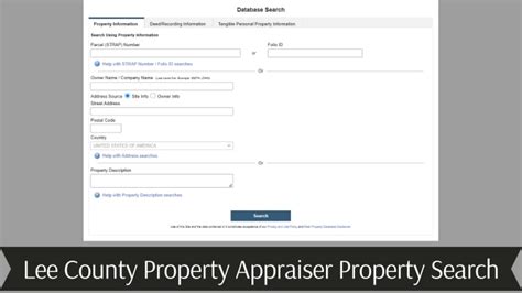 Lee County Property Tax Search