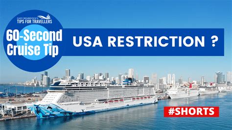 Legal Restriction On Usa Cruise Ships Shorts Tips For Travellers Legal Restriction On Usa Cruise Ships Shorts Tips For Travellers