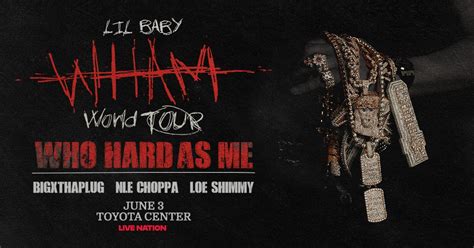 Lil Baby Wham World Tour Houston Toyota Center