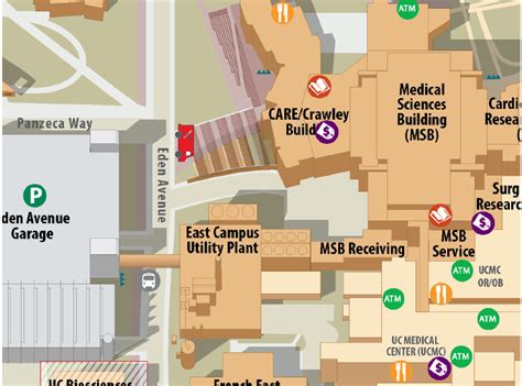 Locations Parking Services University Of Cincinnati Locations Parking Services University Of Cincinnati