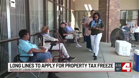 Long Lines Seen In South County As Seniors Look To Apply For Property Tax Freeze