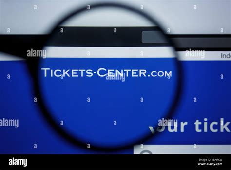 Los Angeles California Usa 17 Jule 2019 Illustrative Editorial Of Tickets Center Website Los Angeles California Usa 17 Jule 2019 Illustrative Editorial Of Tickets Center Website