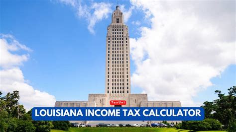 Louisiana Income Tax Calculator