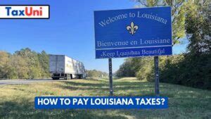 Louisiana Taxes