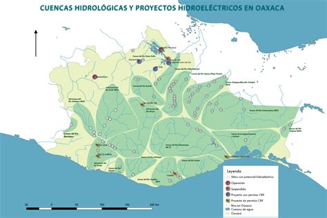 M Xico Ong Educa Crea Mapa De Cuencas Hidrol Gicas Y Proyectos Hidroel Ctricos En Oaxaca