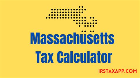 Ma Tax Calculator