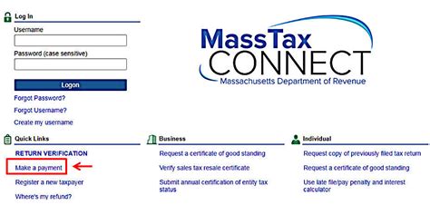Ma Tax Connect
