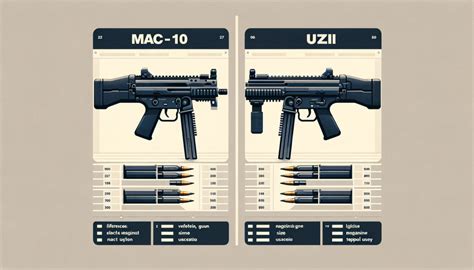 Mac 10 Vs Uzi: A Beginner's Guide To Key Differences