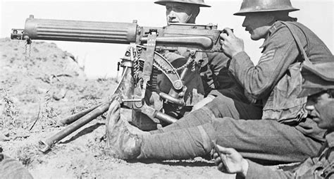 How Machine Guns Wwi Reshaped Battlefield Tactics
