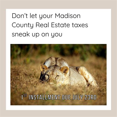 Madison County Real Estate Taxes