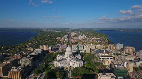 Madison Wisconsin Skyline Hdr Stock Photo Ajalbert 2471082