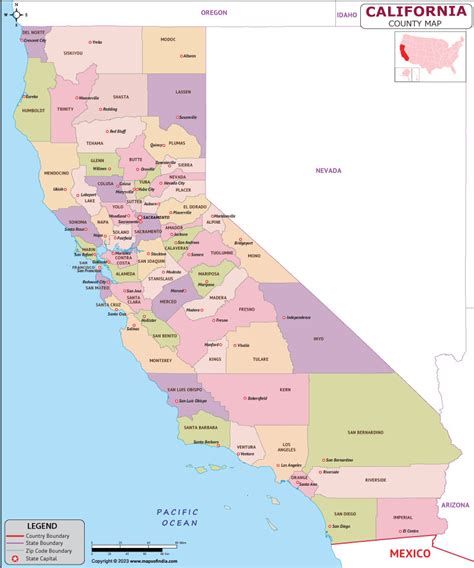 Map Of California