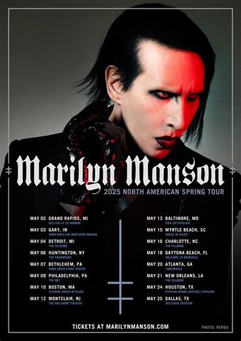 Marilyn Manson Tickets Tour Dates Concerts 2026 2025 Songkick Marilyn Manson Tickets Tour Dates Concerts 2026 2025 Songkick