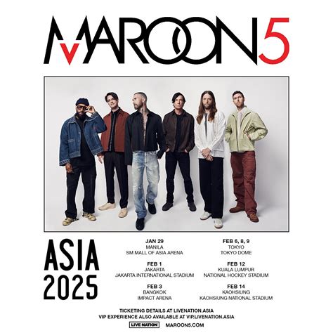 Maroon 5 Tickets Tour Dates Concerts 2026 2025 Songkick Maroon 5 Tickets Tour Dates Concerts 2026 2025 Songkick