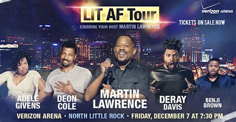 Martin Lawrence Coming To Verizon Arena For Comedy Show