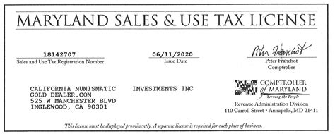 Maryland State Tax Golddealer Com