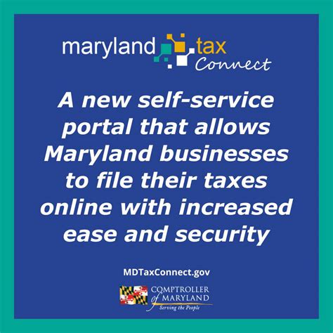 Maryland Tax Connect Portal