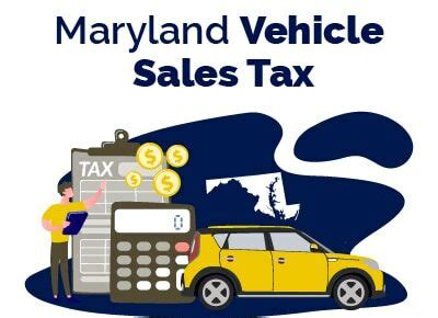 Maryland Vehicle Sales Tax Fees Calculator Find The Best Car Price
