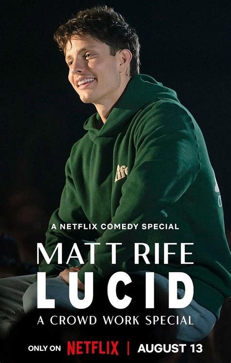 Matt Rife New Comedy Special Lucid Focuses On Fan Crowd Work Netflix Tudum Matt Rife New Comedy Special Lucid Focuses On Fan Crowd Work Netflix Tudum