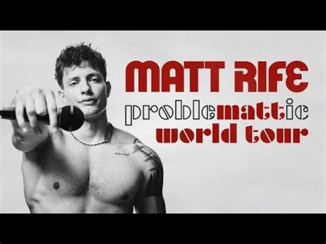 Matt Rife Problemattic World Tour Visit Indy Matt Rife Problemattic World Tour Visit Indy