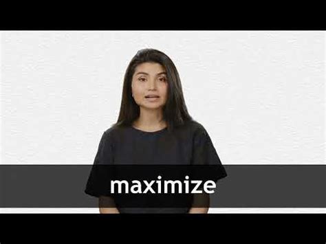 Maximize Definition Of Maximize By The Free Dictionary