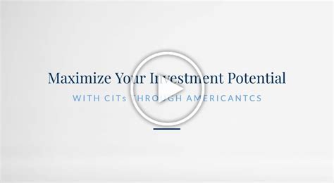 Maximize Your Investment With Cits Form Americantcs