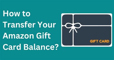 Maximizing Your Gift Card Value A Step By Step Guide On How To Transfer Your Amazon Gift Card Maximizing Your Gift Card Value A Step By Step Guide On How To Transfer Your Amazon Gift Card