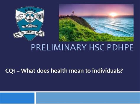 Meanings Of Health Hsc Pdhpe Meanings Of Health Hsc Pdhpe