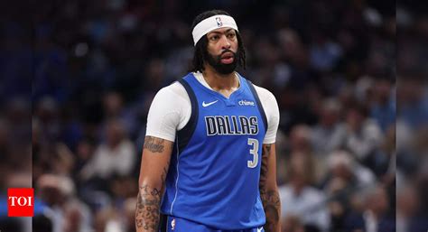 Mental Stuff Going On Anthony Davis Shares His Thoughts After Dramatic Game Winner In Sixth Outing For Dallas Mavericks Nba News The Times Of India