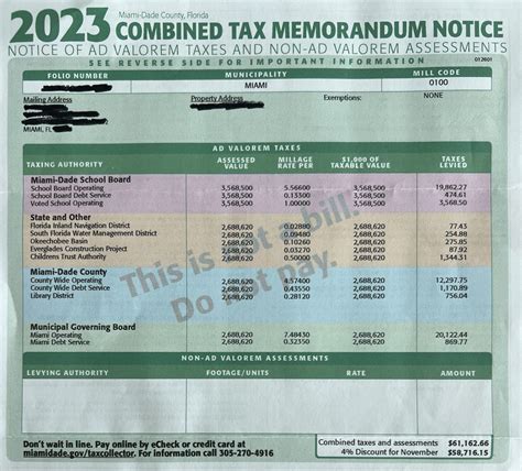 Miami Dade Property Taxes Payment