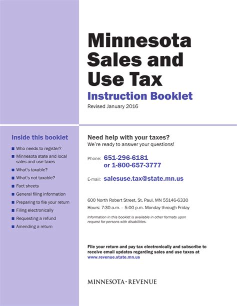 Unlocking Minnesota Sales Tax: What You Need to Know