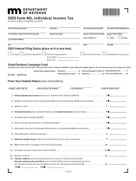 Minnesota Tax Forms