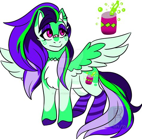 Mlp Fizzi Vibrance Redesign By Shade Tee 234 On Deviantart
