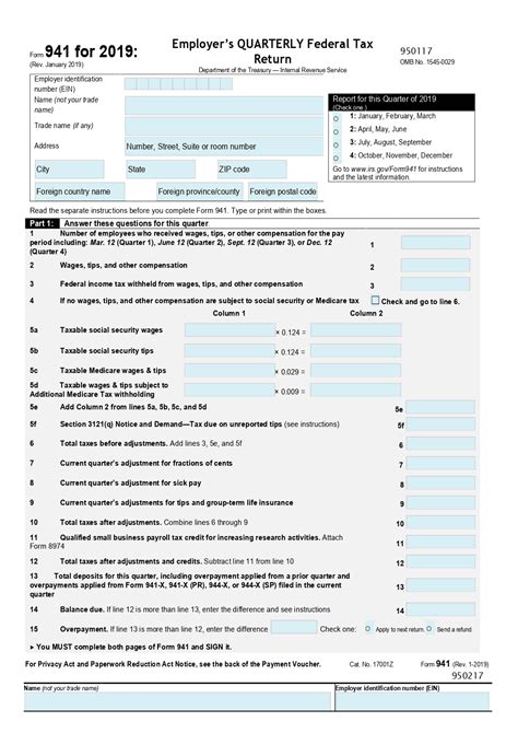 Mo 941 Form Fill Out Printable Pdf Forms Online Mo 941 Form Fill Out Printable Pdf Forms Online