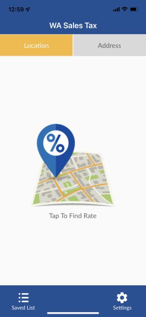 Mobile Tax Rate Lookup App Washington Department Of Revenue Mobile Tax Rate Lookup App Washington Department Of Revenue