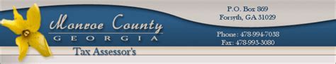Monroe County Tax Assessor S Office