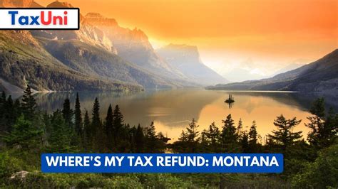 Montana State Tax Refund