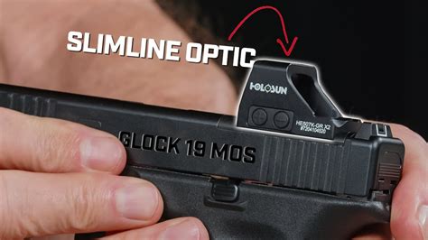 Mount A Slimline Red Dot Optic On Your Full Size Glock Youtube