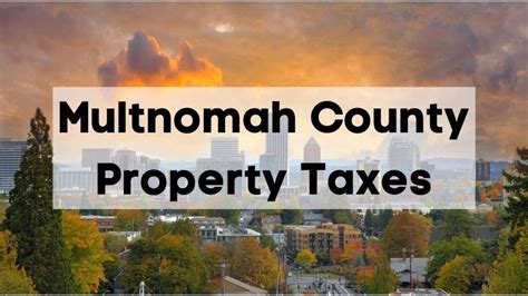 Multnomah County Property Taxes