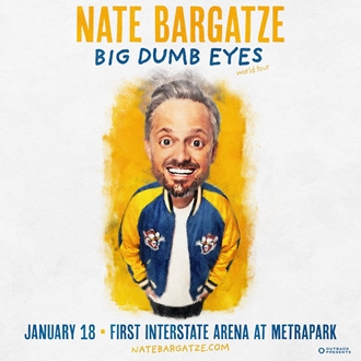 Nate Bargatze Big Dumb Eyes World Tour In Dallas At American Nate Bargatze Big Dumb Eyes World Tour In Dallas At American