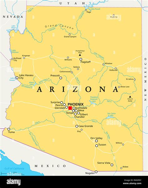 Navigating The Arizona Landscape A Guide To Major Cities Complete