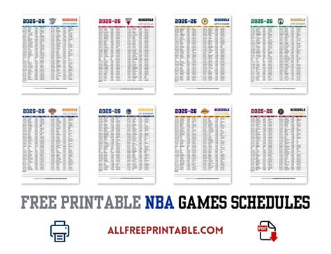 Clocking the Courts: Unlocking the Secrets of NBA Schedules